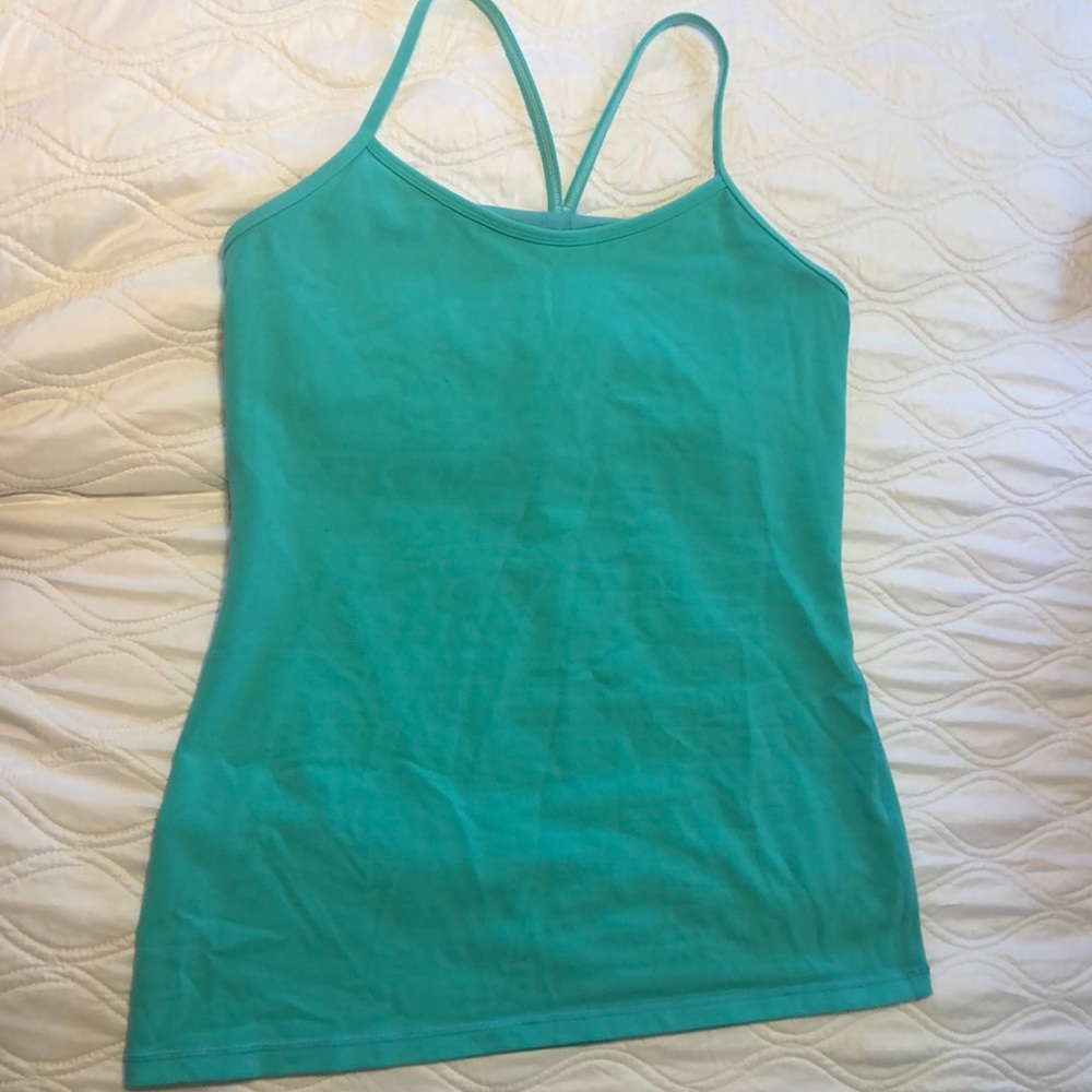 Lululemon Teal Tank Top